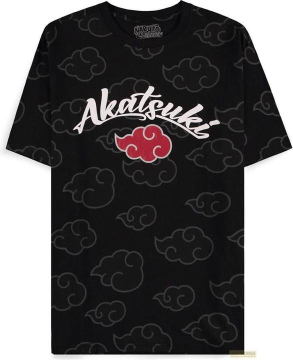 Actual product image Difuzed Naruto Shippuden T-Shirt Akatsuki all over Size L (L)