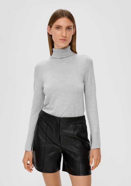Produktbild S.Oliver Strickpullover Rollkragenpullover aus Viskosemix (44)