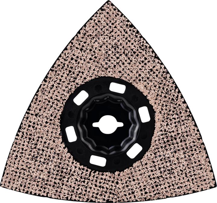 Actual product image Bosch Professional Zubehör EXPERT Sanding Plate MAVZ 116 RT6 Blade for multifunctional tools, 116 mm (60)