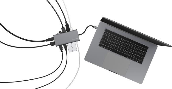 Image du produit Icy Box IB-DK4050-CPD (USB-C, 12 Ports)