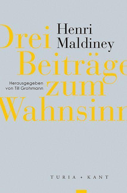 Produktbild Drei Beiträge zum Wahnsinn (Deutsch, Henri Maldiney, 2018)