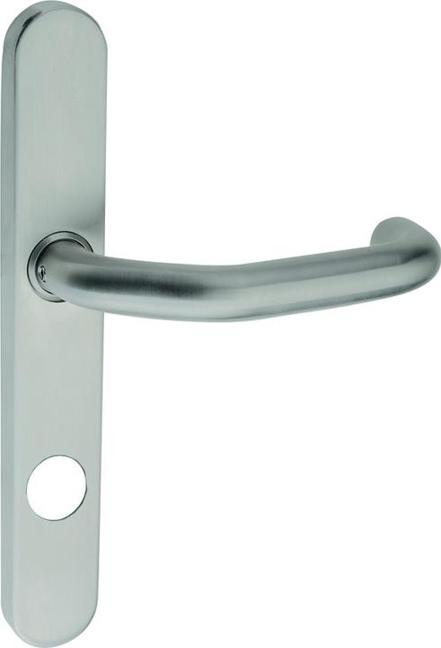 Nickal T+AMMAvA-rdr+AMMAvA-cker-Schutzbeschl+AMMApA-ge-Garnitur (Türgarnitur)