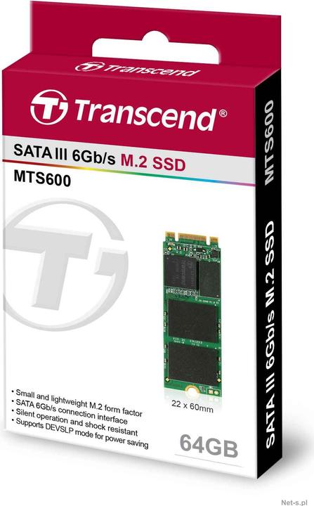 Produktbild Transcend Msa370 (64 GB, mSATA)