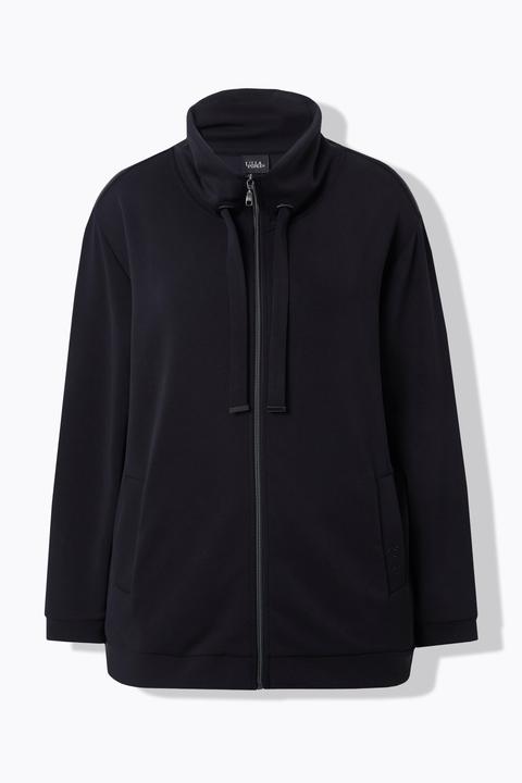 Actual product image Ulla Popken Stand-Up Collar Sweatshirt (62)