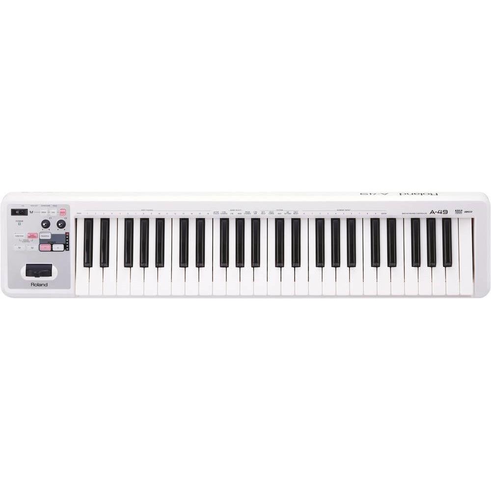 Roland MIDIKeyboard (Keyboard), MIDI Controller, Weiss
