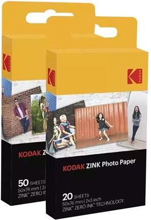 Immagine prodotto Kodak Pellicola istantanea 2x3 (Stampato, Tocco a scatto, schiocco, M230, Verde menta, Mini 2)