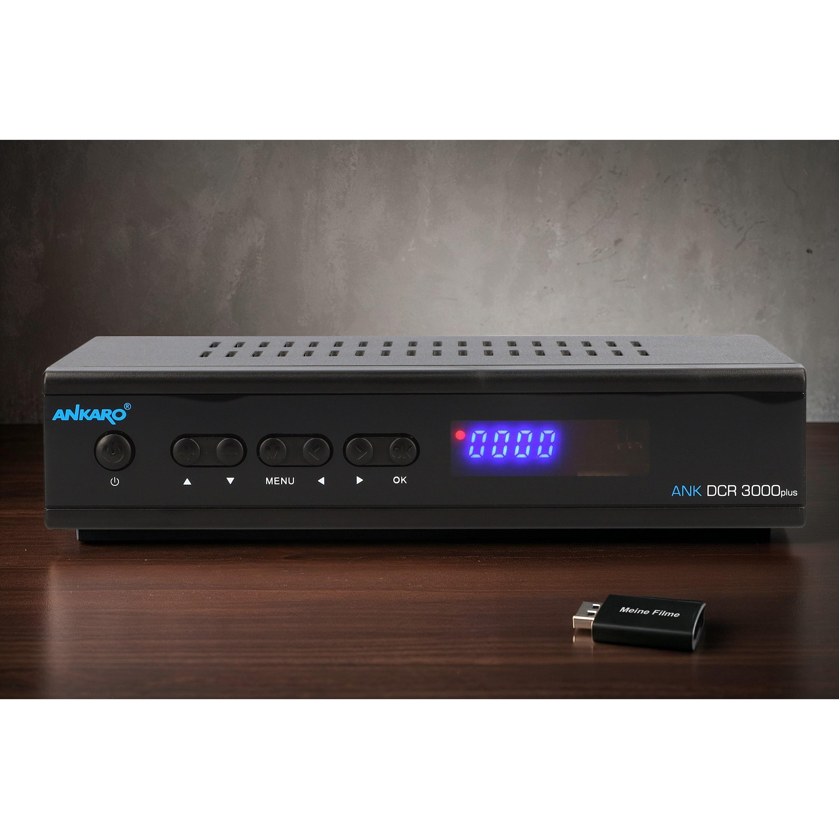 Thumbnail - Ankaro ANK DCR3000+ - Receiver DVB-C 1080p (DVB-C), TV Receiver