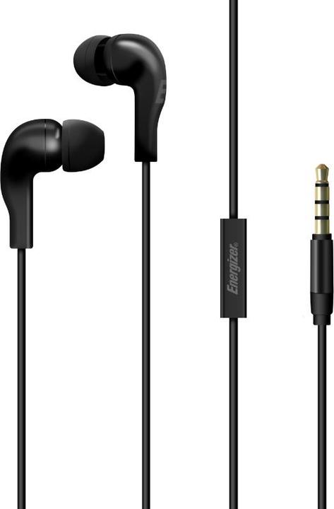 Energizer Kabelgebundene Kopfhörer - CIA5 - Klinke / Aux 3.5 mm, schwarz (Kabelgebunden)