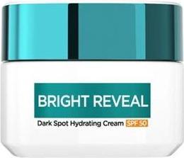 L'Oréal Paris L'Oréal Bright Reveal Crème Hydratante Visage Spf50 50Ml (50 ml, Crème de jour, SPF 50)