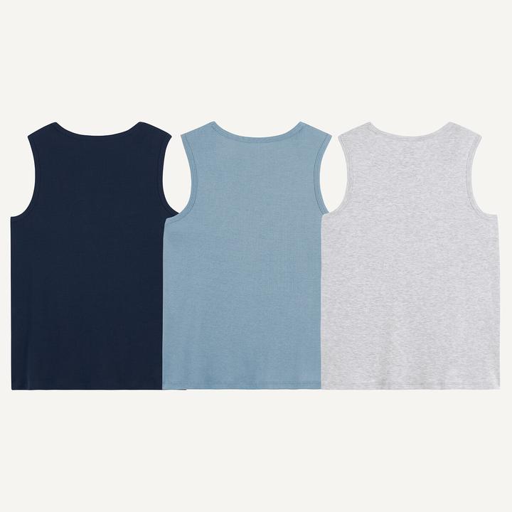Produktbild La Redoute Collections 3er-Pack Tanktops (152)