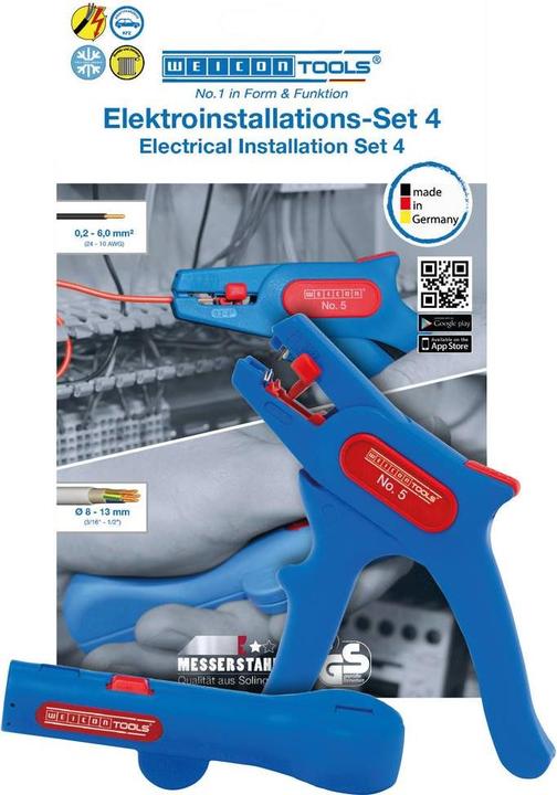 Produktbild Weicon Abisolierzange Inkl. Kabelentm (165 mm)