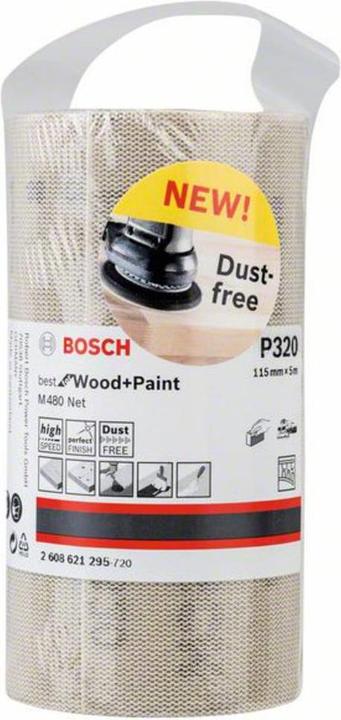 Produktbild Bosch Professional Zubehör Schwingschleifpapier Körnung 3 (320)