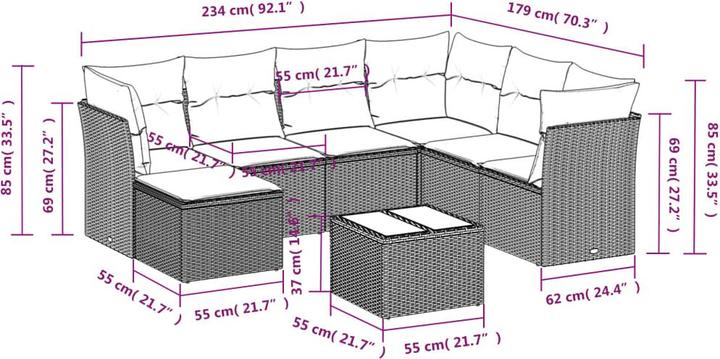 Actual product image vidaXL Moritz