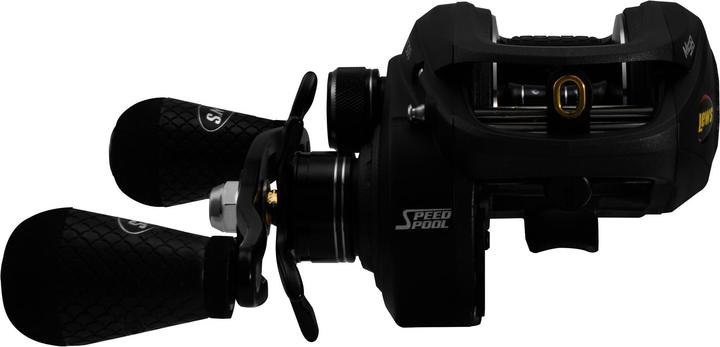 Actual product image Lew's SuperDuty Rechtshänder-Baitcast-Rolle 300 Geschwindigkeit 7,2:1