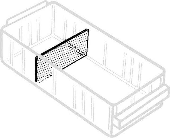 Actual product image Raaco 150-01 Partitions for drawer (48 pieces)