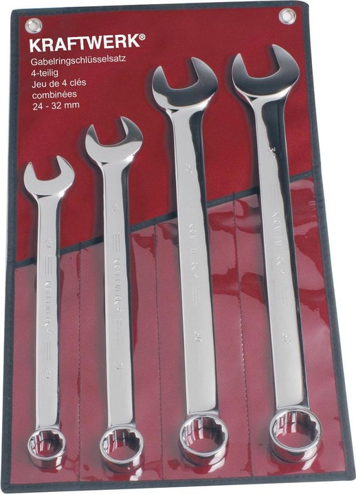 Image du produit Kraftwerk Jeu de clés à fourche (24 mm, 27 mm, 30 mm, 32 mm)