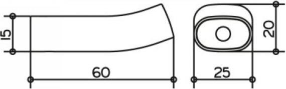 Actual product image Keuco Edition 400 Towel hook