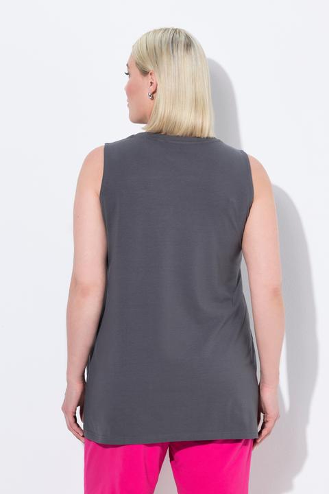 Produktbild Ulla Popken Longtop, Classic Fit, Carré-Ausschnitt, ärmellos (54)