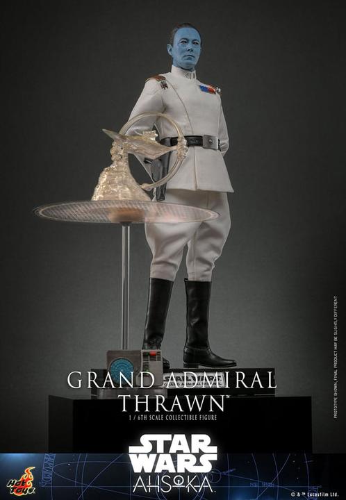 Actual product image Hot Toys Star Wars: Ahsoka Action Figure 1/6 Grand Admiral Thrawn 32 cm