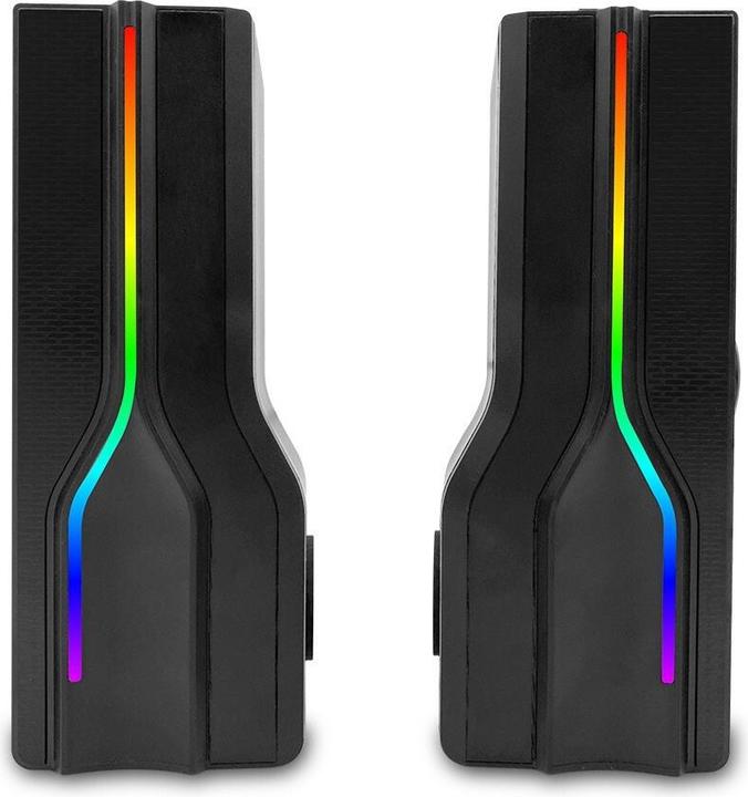 Actual product image Media-Tech COBRA PRO ARAGOR 2.0 - Convertible 2 in-Line Input and Bluetooth Dual-Game 2.0 Speakers (8 W, 2.0 Channel)