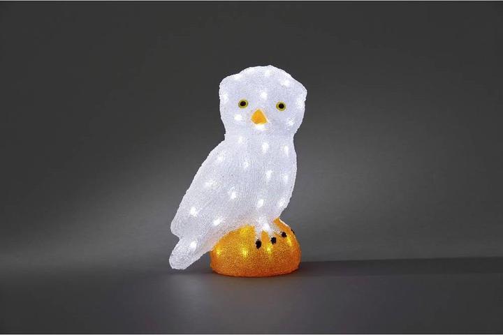Immagine prodotto Konstsmide Figura acrilica gufo LED a luce bianca fredda