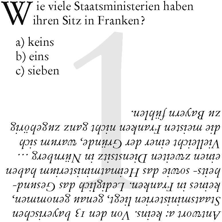 Thumbnail - Franken-Quiz, Ratgeber von Matthias Kröner