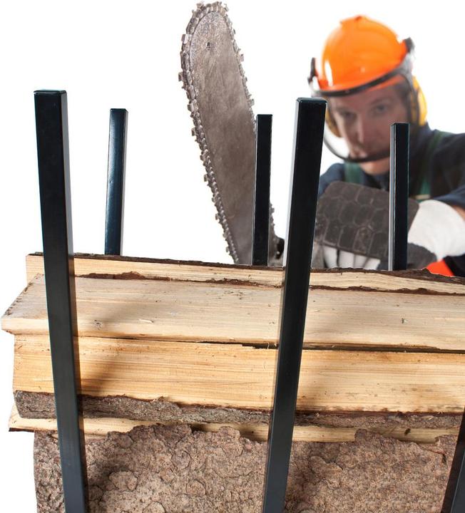 Actual product image tectake Wood sawhorse (53 cm, 76 cm)