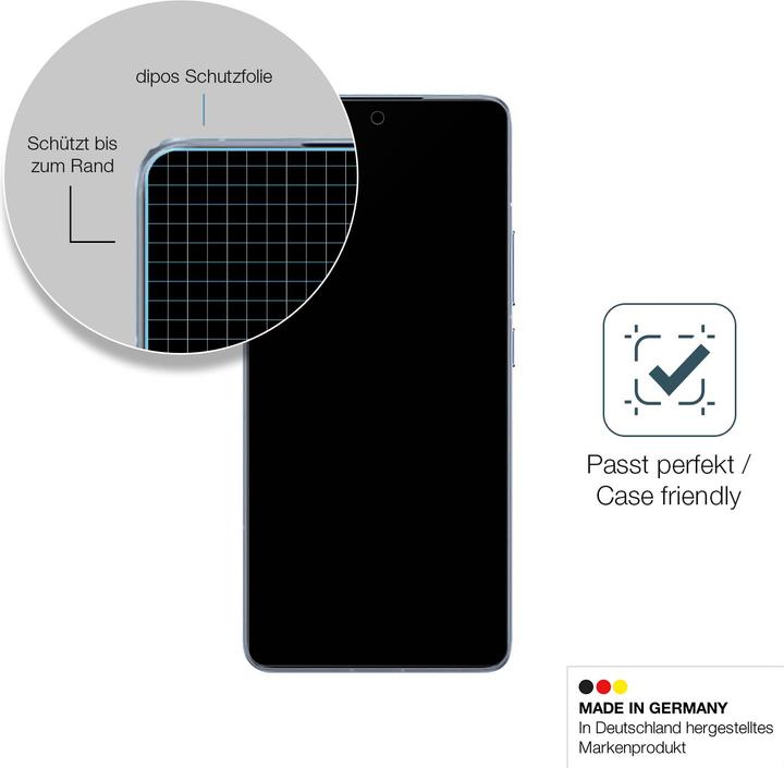 Produktbild Dipos Anti-Shock Displayschutz Matt 9H (1 Stück, Xiaomi 14T Pro)