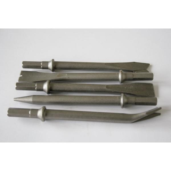 Elmag - Meissel-Set 6-kant, 10,2 mm, 5-teilig 175 mm lang, für Meisselhämmer (42853)