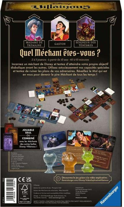 Produktbild Ravensburger Disney Villainous: Ext. 4 (Französisch)