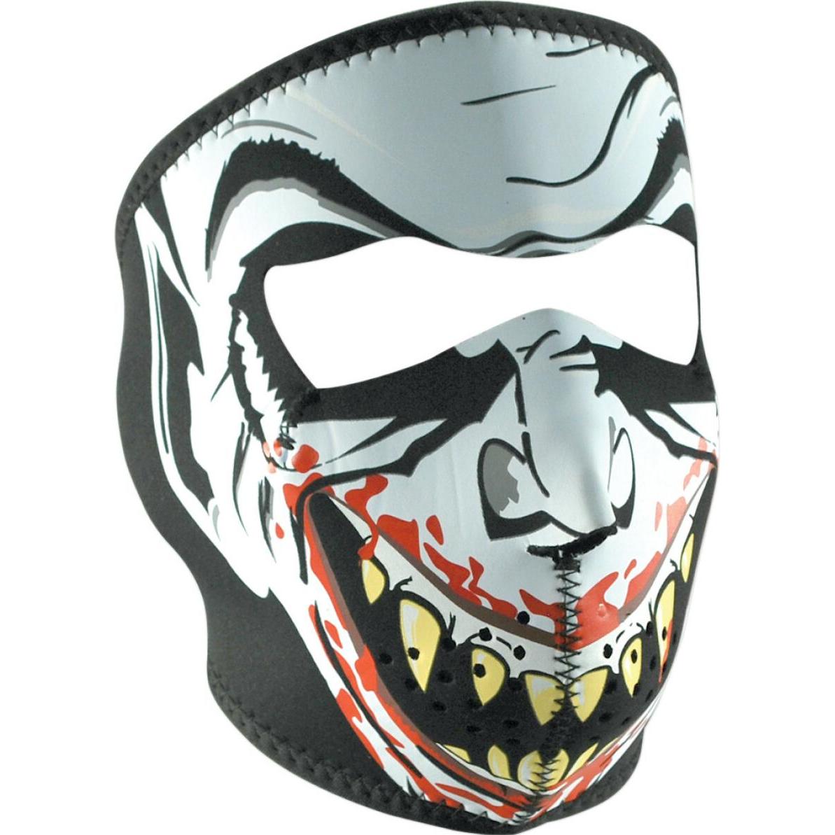 ZAN Headgear, Motorradjacke, maske komplett Glow in the Dark, Vampire (Herren, One Size)