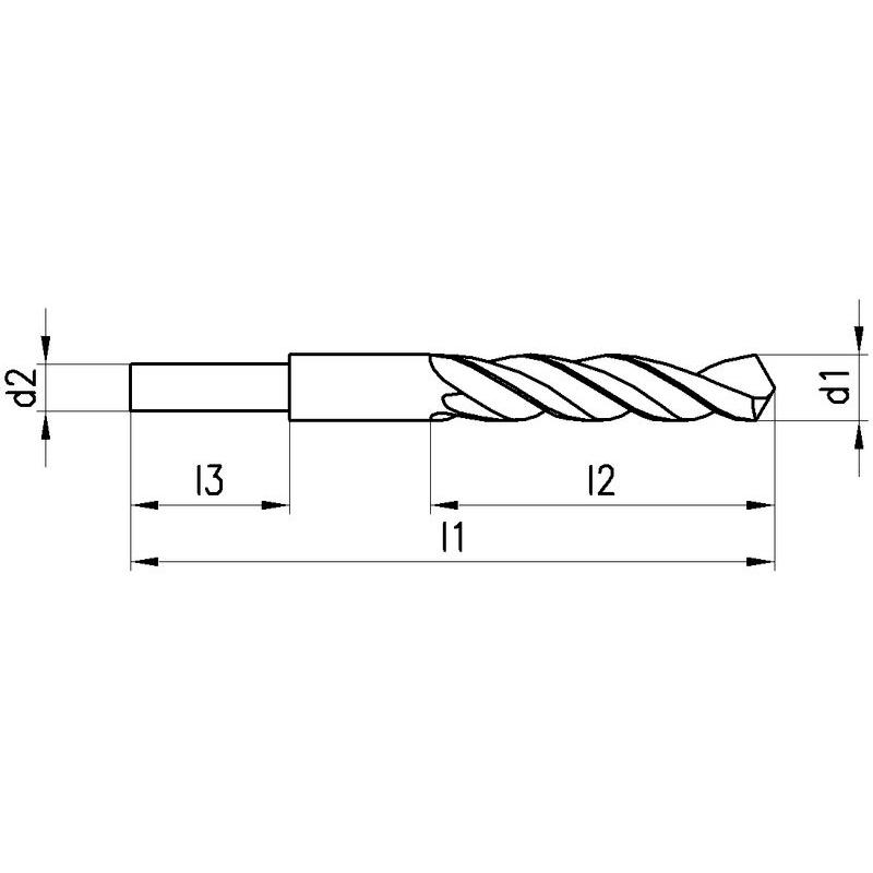 Thumbnail - BRW, Bohrereinsatz, Spiralbohrer (19.5 mm)