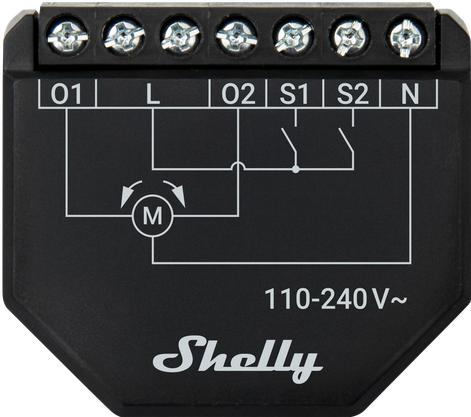 Productafbeelding Shelly Shutter (Schakelaandrijving, Sluiter actuator)