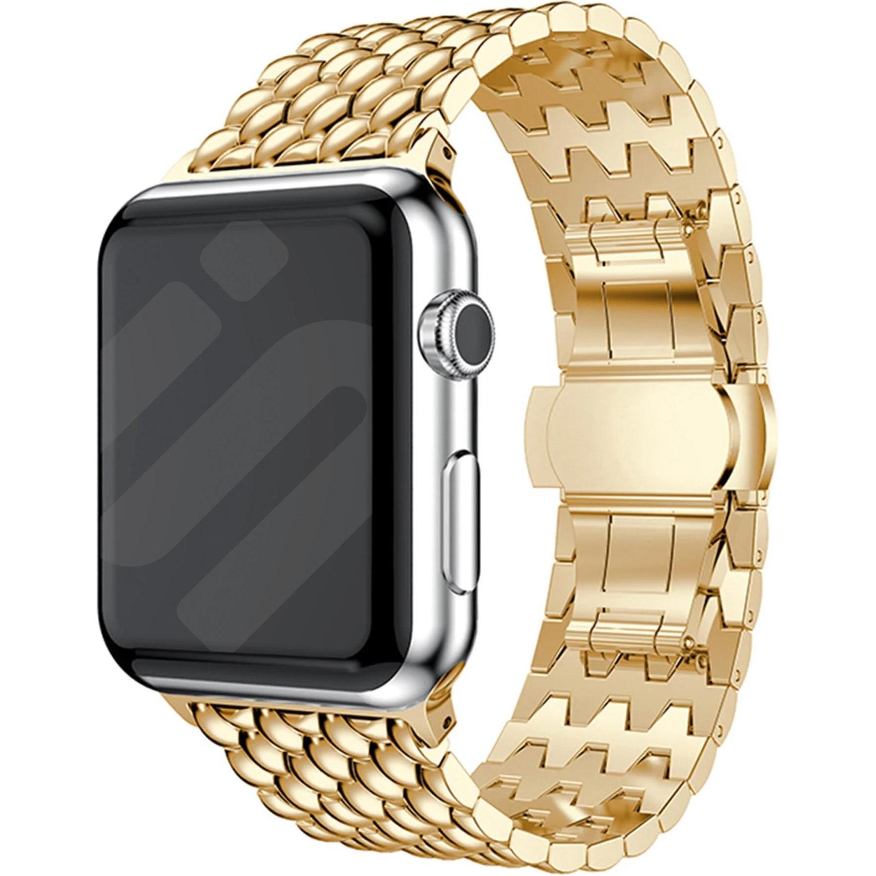 Thumbnail - Strap-it Armband (Stahl, Apple Watch), Uhrenarmband, Gold