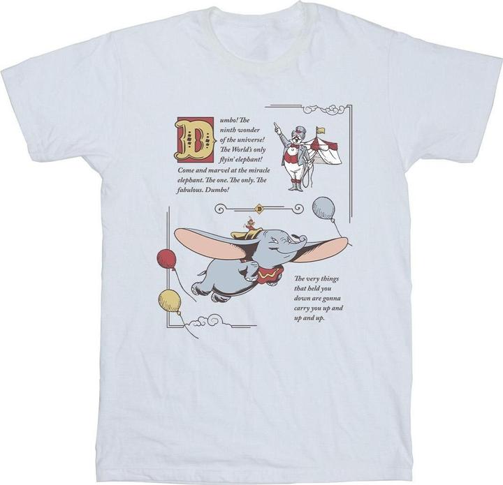 Produktbild Disney Dumbo Story Book Page TShirt (5XL)