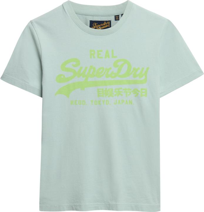 Immagine prodotto Superdry Figurbetontes T-Shirt in Neonfarben mit Vintage-Logo (12XL)