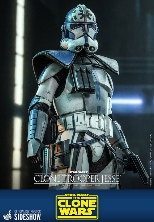 Image du produit Hot Toys Star Wars The Clone Wars figurine 1/6 Clone Trooper Jesse 30 cm