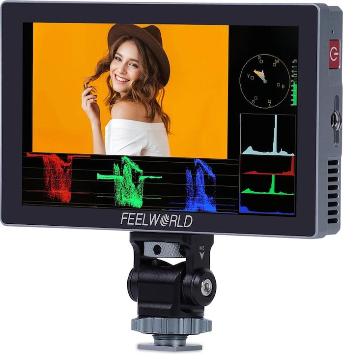 Produktbild Feelworld P6X 5.5 Inch Aluminium DSLR Camera Field Monitor Touch Screen 4K HDMI (5.50", 4K)