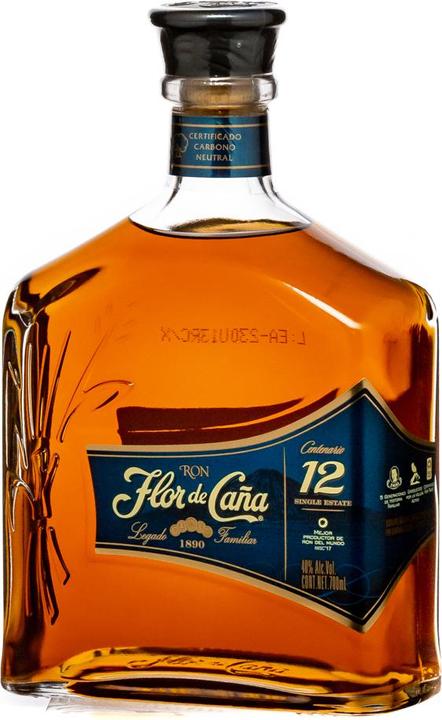 Immagine prodotto Flor de Caña Centenario 12 Años Ron (1 x 70 cl)