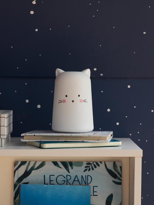 Image du produit Vertbaudet Tragbare Kinderzimmer Akkuleuchte KATZE