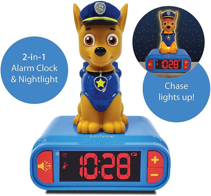 Produktbild Lexibook Paw Patrol 3D Wecker