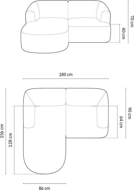 Produktbild Cosmopolitan Design Campi (Ecksofa)