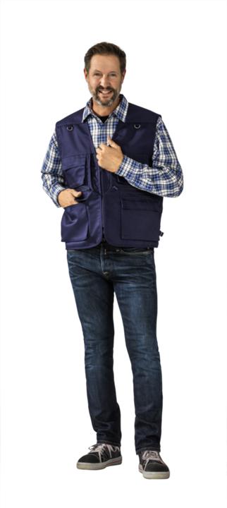 Actual product image Planam Summer waistcoat navy M L (L)