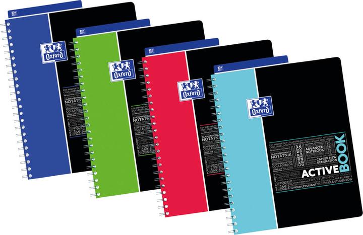 Produktbild Oxford Collegeblock Activebook (A4+, Liniert, Kein Einband)