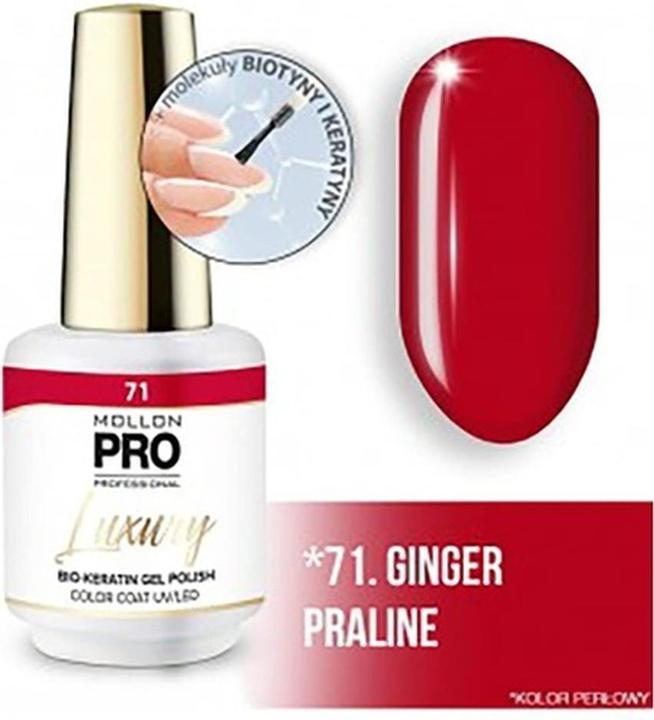 Immagine prodotto Mollon Pro Luxury Semi-Permanent Nail Polish N°71 - 8ML (N°71)