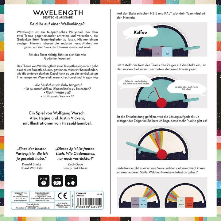 Actual product image Goobay Wavelength (German, 2 - 12 Players)