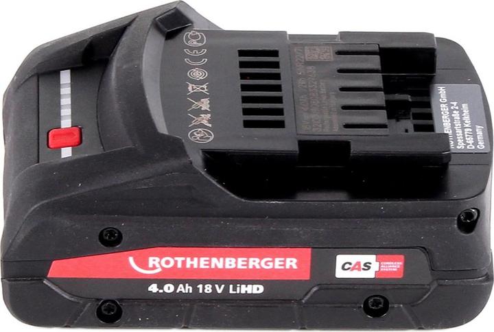 Immagine prodotto Rothenberger Batteria 18 V 4.0 Ah Li-HD (18 V)