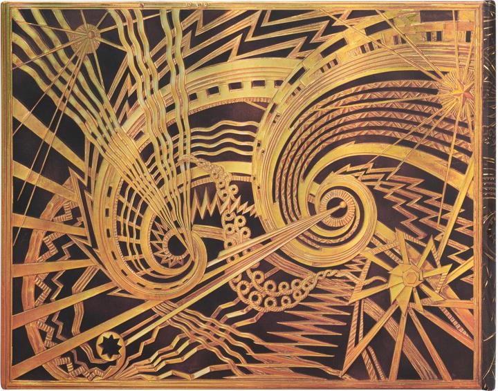 Image du produit Paperblanks Livre d'or La spirale de Chanin 23 x 18 cm, vierge (23 x 18 cm, Blanc, Couverture rigide)