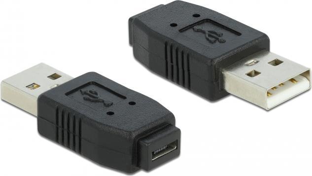 Produktbild Delock USB2.0 Micro-Adapter A-St/Micro-B/Bu (14.50 cm)