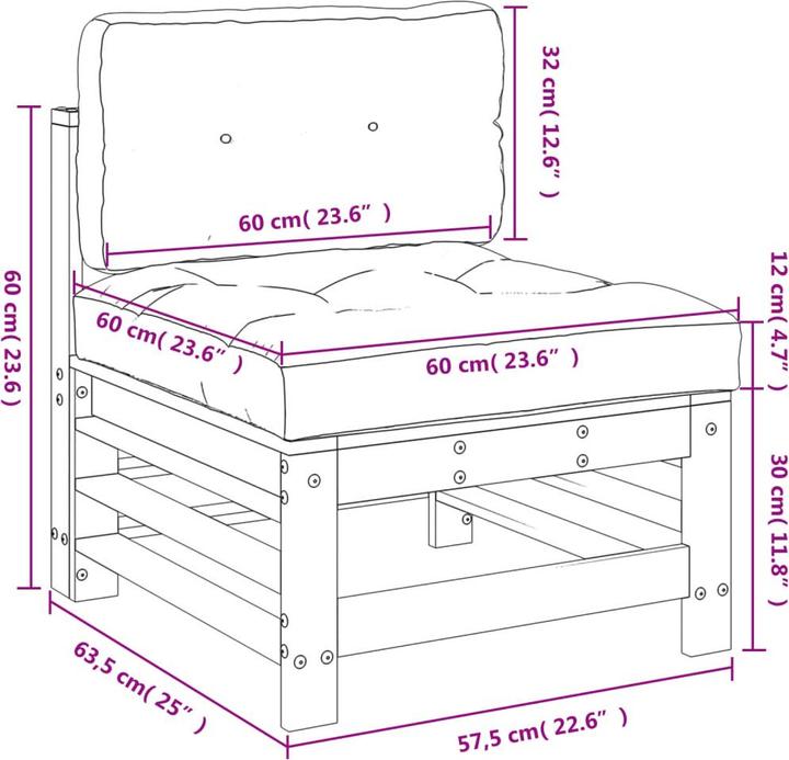 Actual product image vidaXL Saxon